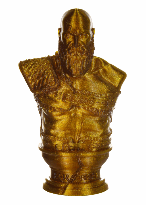 Filament PETG chihlimbar transparent (Amber transparent), 1.75mm, 1kg, Devil Design, imprimantă 3D [2]