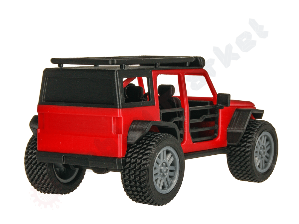 Filament PETG roșu 1.75mm, 1kg, Devil Design, imprimantă 3D [5]