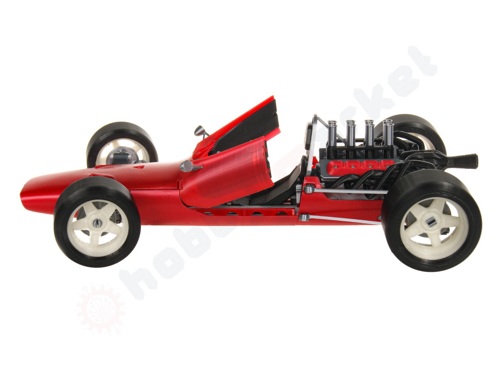 Filament PLA fosforescent albastru 1.75mm, 1 kg, Devil Design, imprimantă 3D [6]