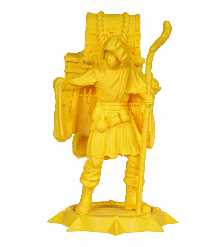 Filament PLA galben aprins 1.75mm, 1 kg, Devil Design, imprimantă 3D [2]