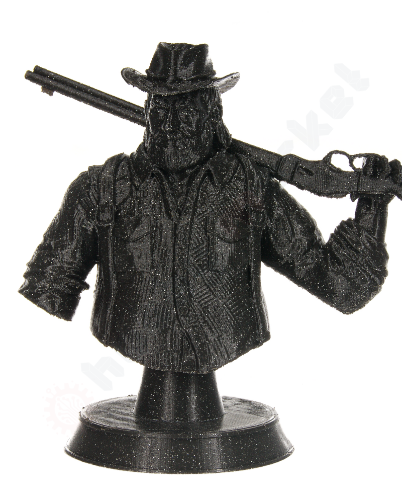 Filament PLA negru Galaxy 1.75mm, 1 kg, Devil Design, imprimantă 3D [3]