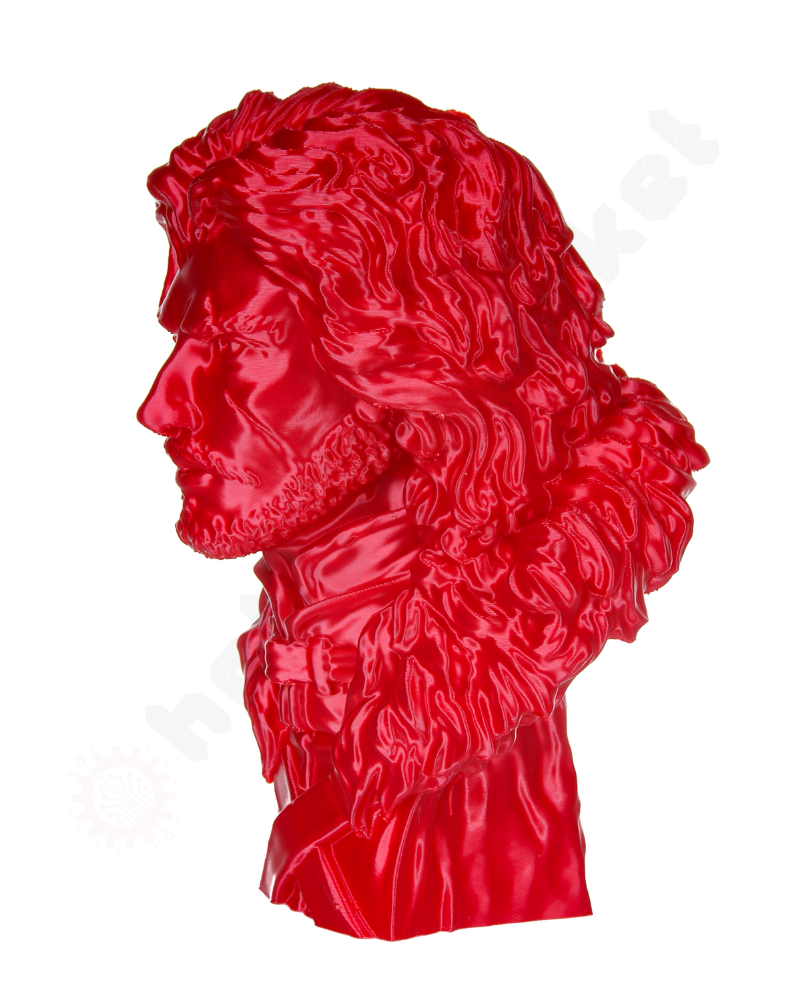 Filament PLA roșu aprins 1.75mm, 1 kg, Devil Design, imprimantă 3D [4]