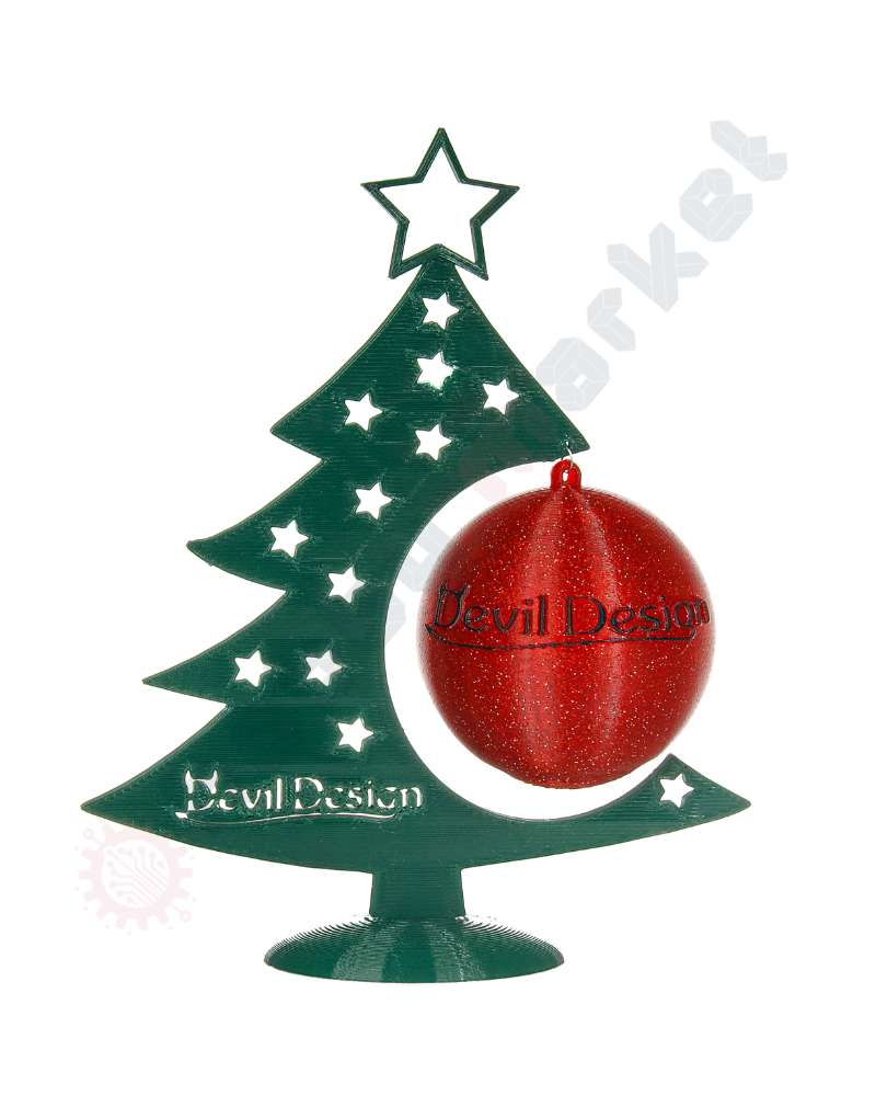 Filament PLA roșu Galaxy 1.75mm, 1kg, Devil Design, imprimantă 3D [4]