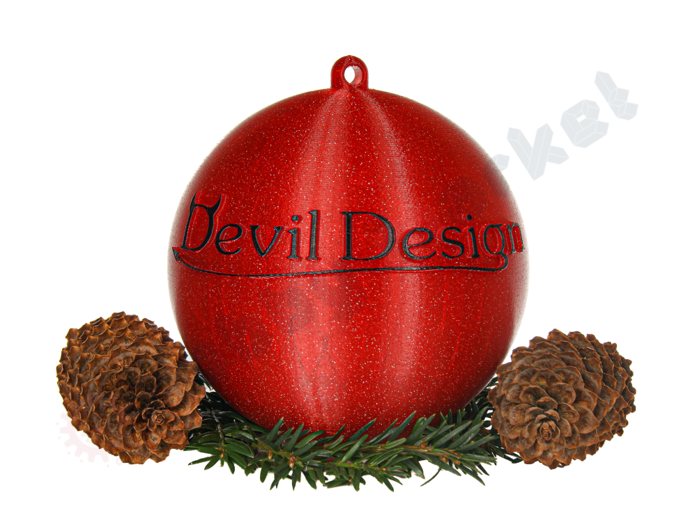 Filament PLA roșu Galaxy 1.75mm, 1kg, Devil Design, imprimantă 3D [5]