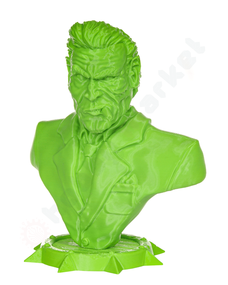 Filament PLA verde aprins 1.75mm, 1kg, Devil Design, imprimantă 3D [3]