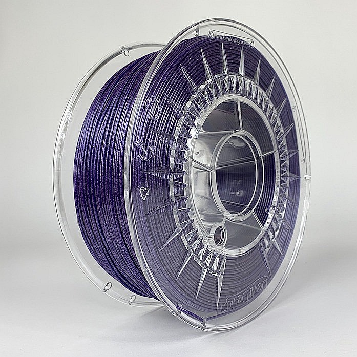 Filament PLA violet Galaxy 1.75mm, 1 kg, Devil Design, imprimantă 3D [2]