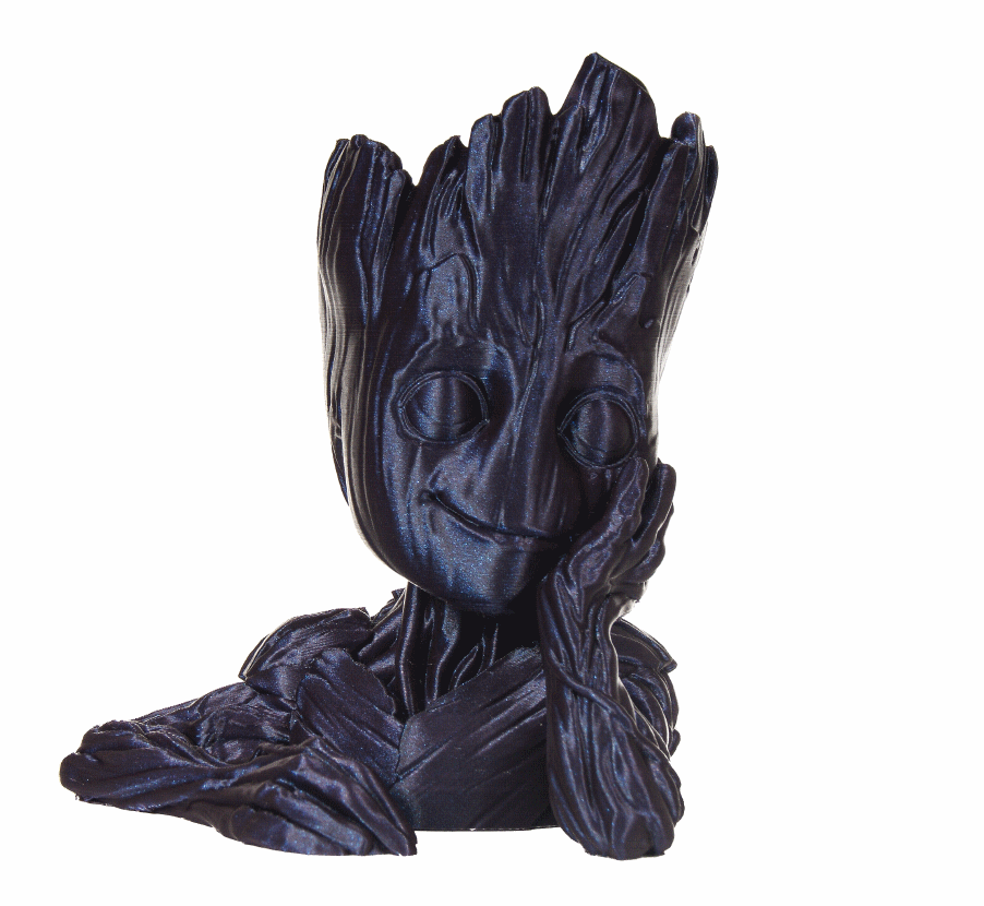 Filament PLA violet metalic (Violet Metallic) 1.75mm, 1 kg, Devil Design, imprimantă 3D [2]