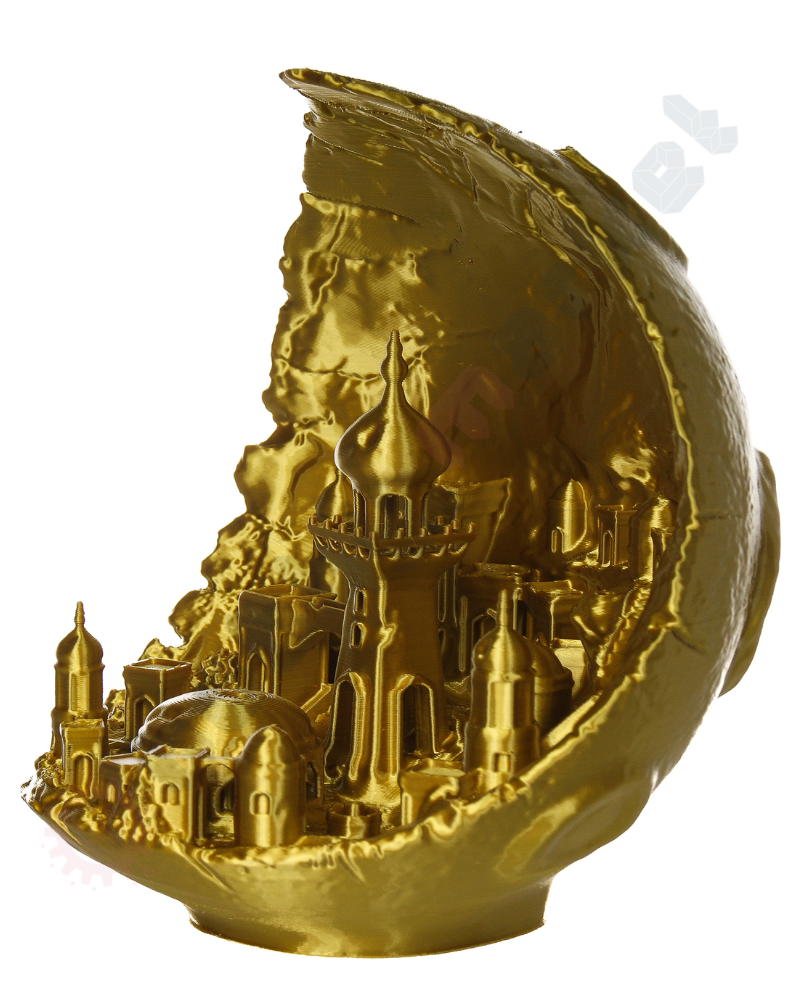 Filament SILK auriu, 1.75mm, 1kg, Devil Design, imprimantă 3D [4]