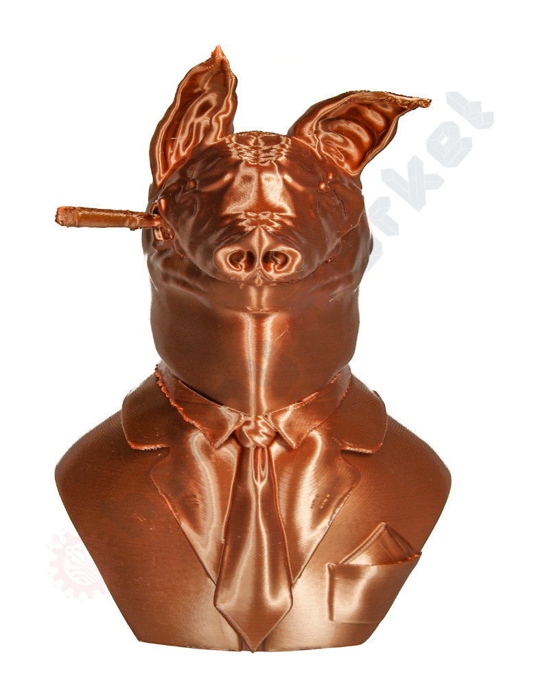 Filament SILK cupru/arămiu, 1.75mm, 1kg, Devil Design, imprimantă 3D [2]