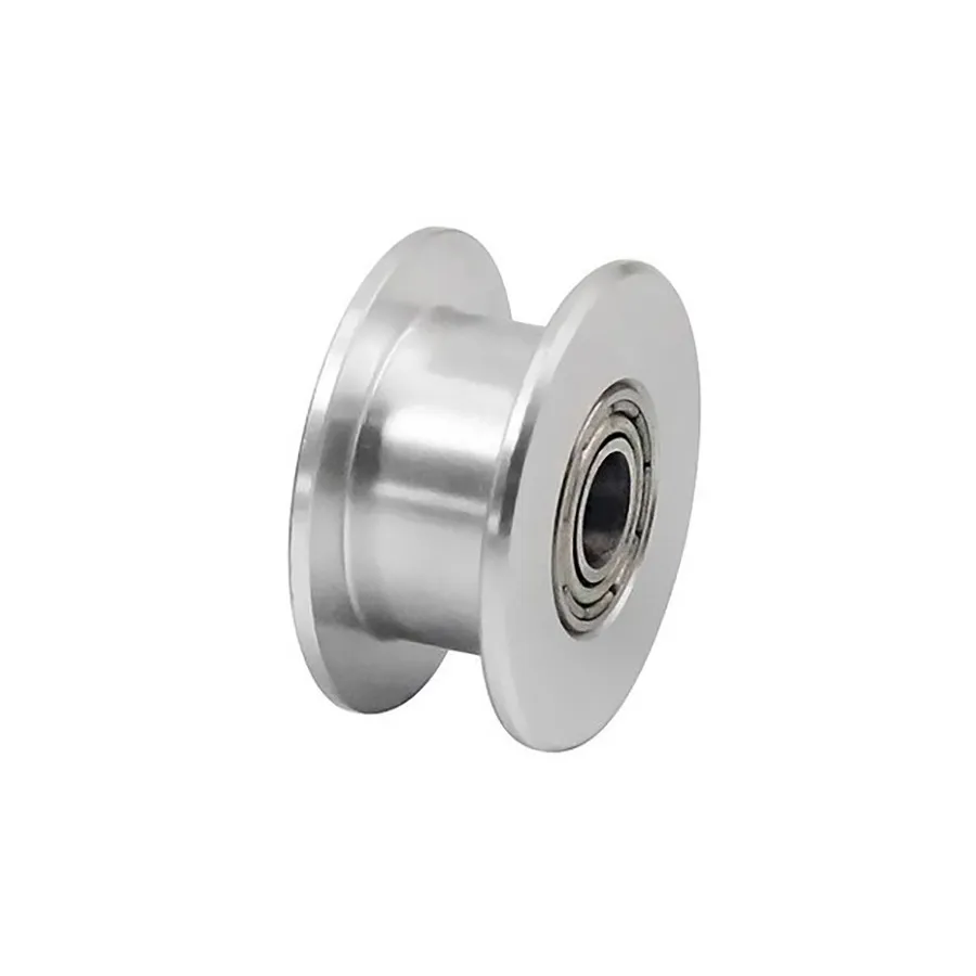 Fulie aluminiu GT2 fără dinți, 5mm, curea 6mm, imprimantă 3D și CNC [3]