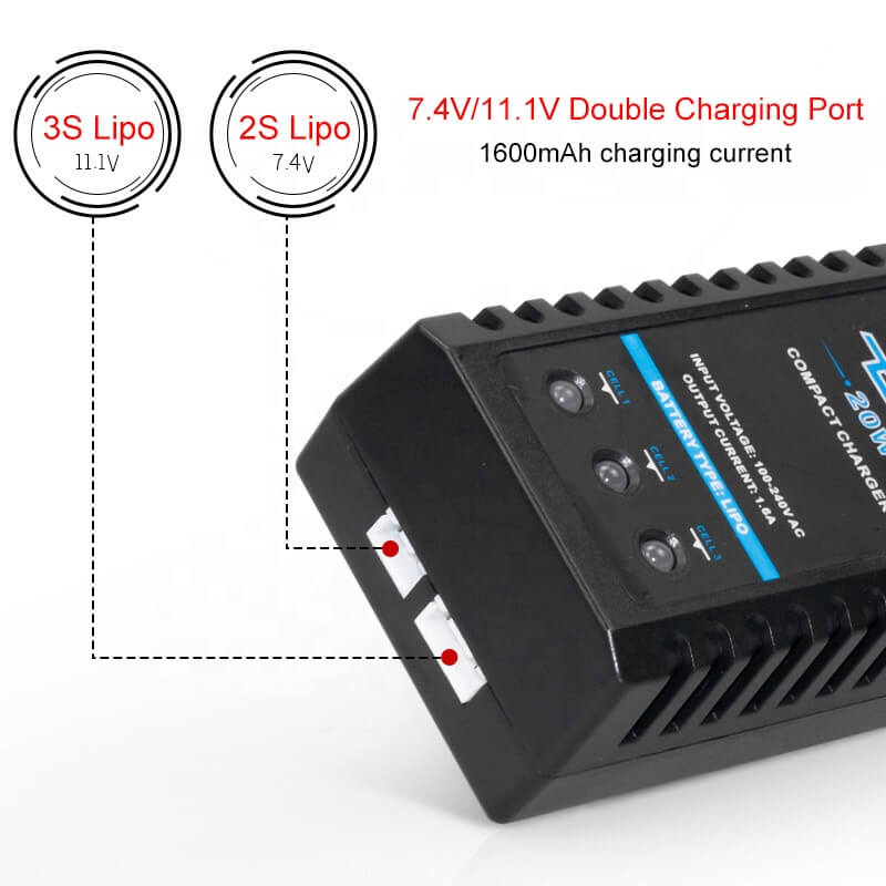 Incarcator IMAX COMCharger B3 20W 2S/3S Lipo [4]