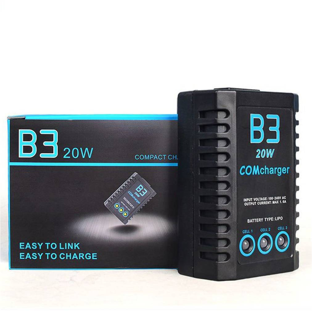 Incarcator LiPo B3 COMcharger 20W, 2S/3S, cu balansare​​​​​​​ [5]