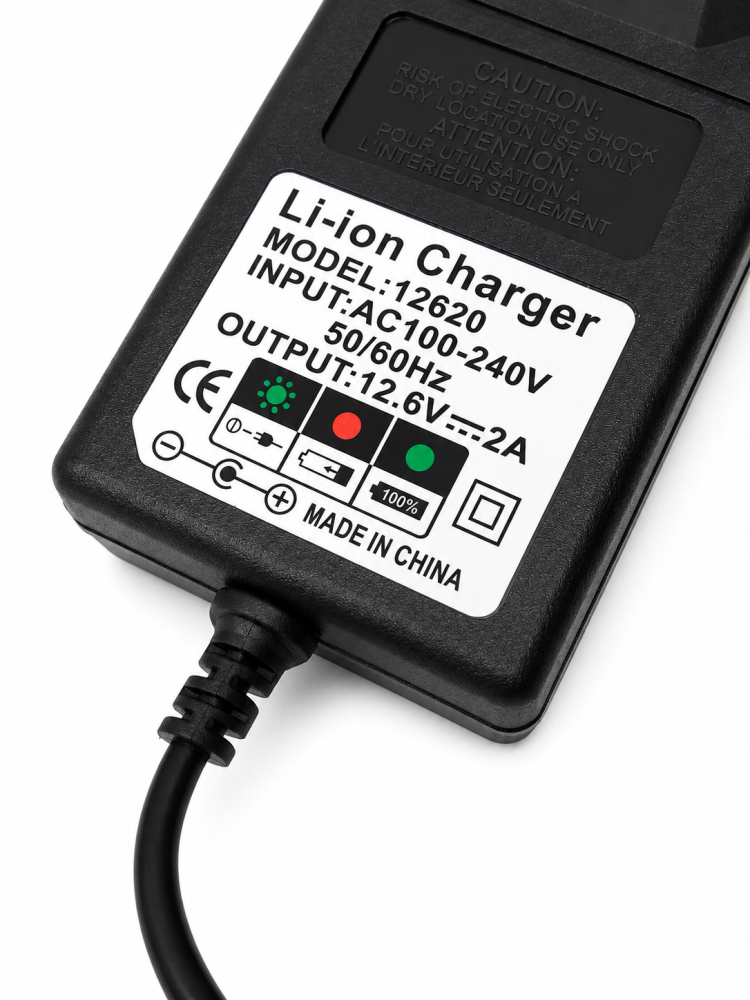 Incarcator priza Li-Ion 12.6V 2A cu mufa DC 2.1 [2]