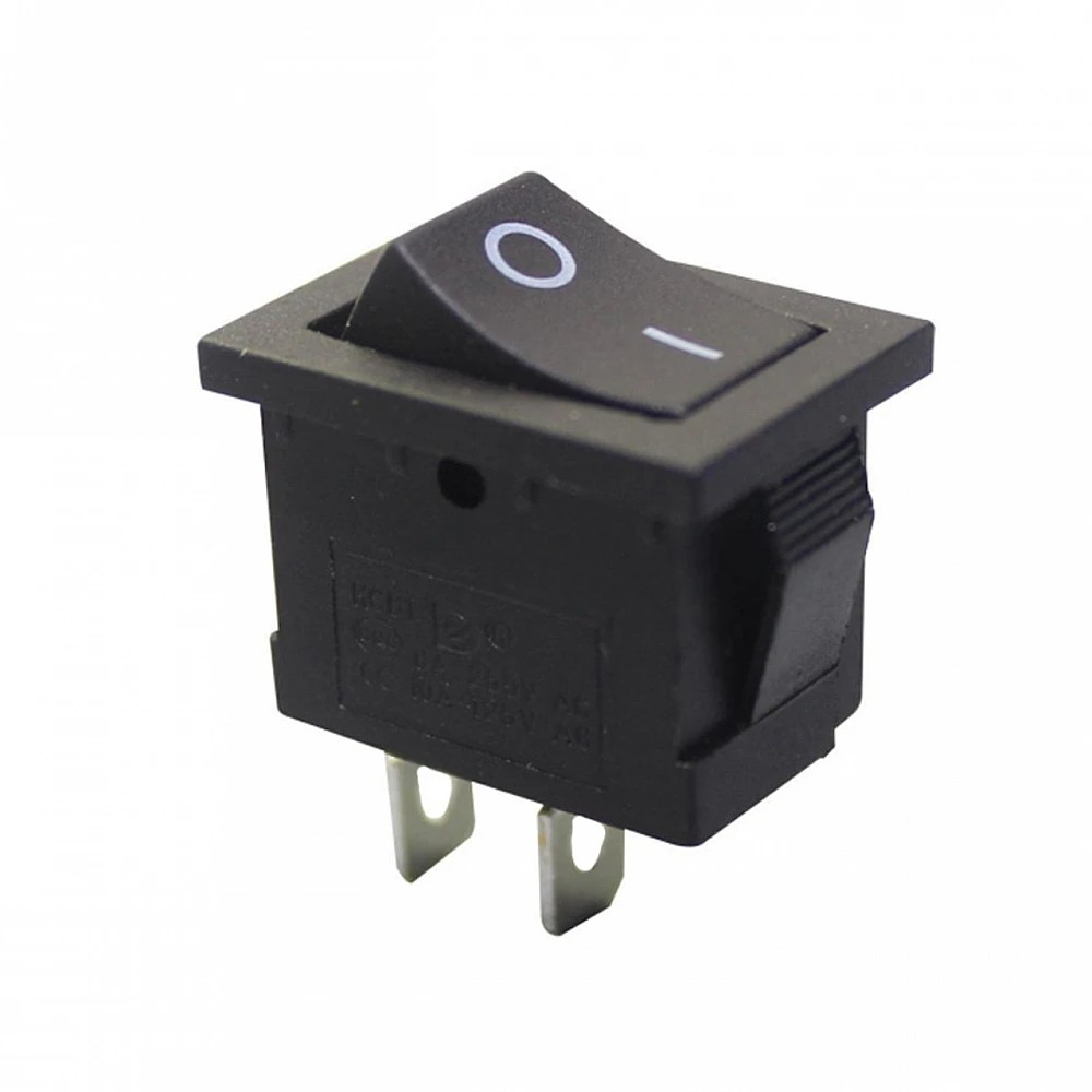 Intrerupator mini ON/OFF cu clapeta, 117S, 2 pini, negru [2]