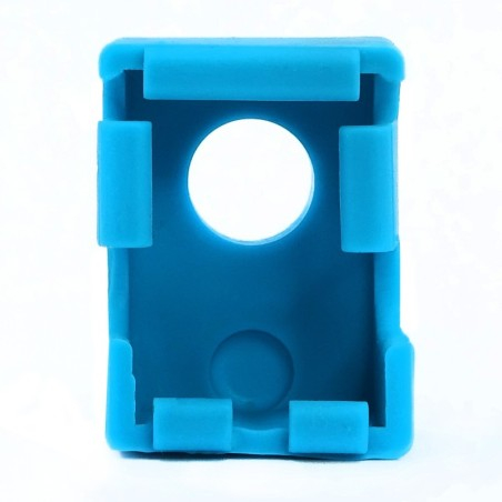 Izolatie din silicon pentru bloc de incalzire E3D V6, 23x16x12mm, albastra [3]