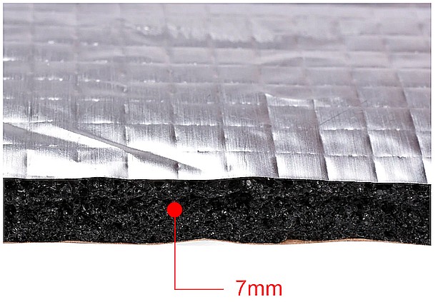 Izolatie termica bumbac 300x300mm, 7mm pat incalzit imprimanta 3D [2]