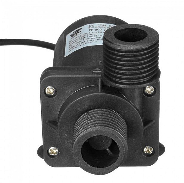 JT-800 Mini pompa de apa solara brushless DC 12V, 24V, 800 lph [2]