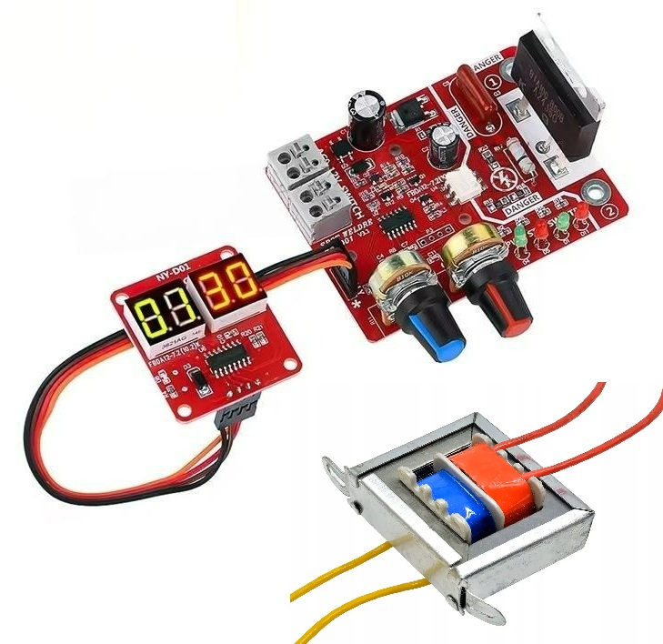 Kit controler pentru sudura in puncte NY-D01, tiristor 100A si transformator 220V-9V [2]
