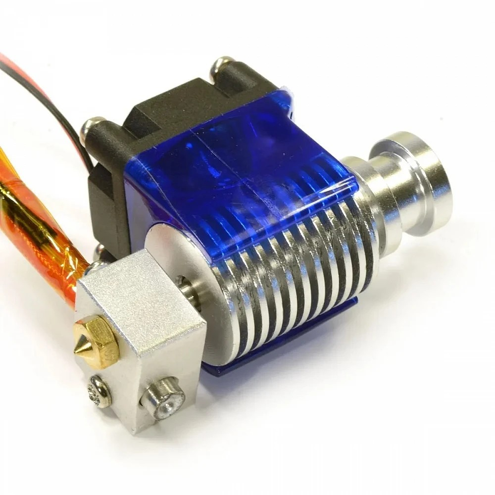 Cap printare hotend E3D V6 cu ventilator, fara conector, 12V 40W, duza 0.4mm, filament 1.75mm [2]