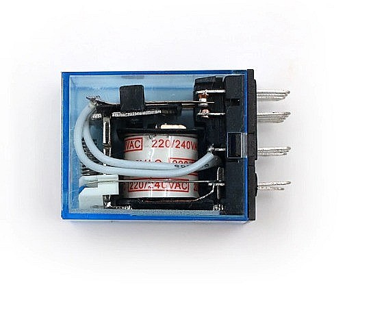 Mini releu electromagnetic MY4NJ AC 220V cu soclu PYF14A [2]