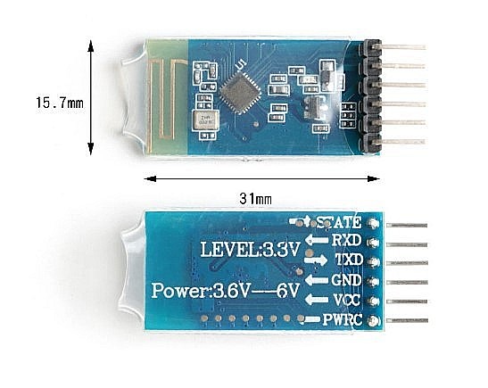 Modul Bluetooth 3.0 JDY-33 SPP SPP-C 6 pini [2]
