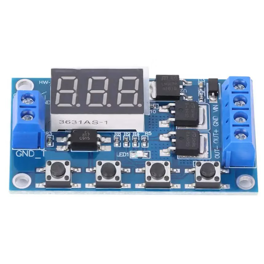 Modul comutatie programabil XY-J04 cu 2 MOSFETI, 5V-36V, 15A [2]