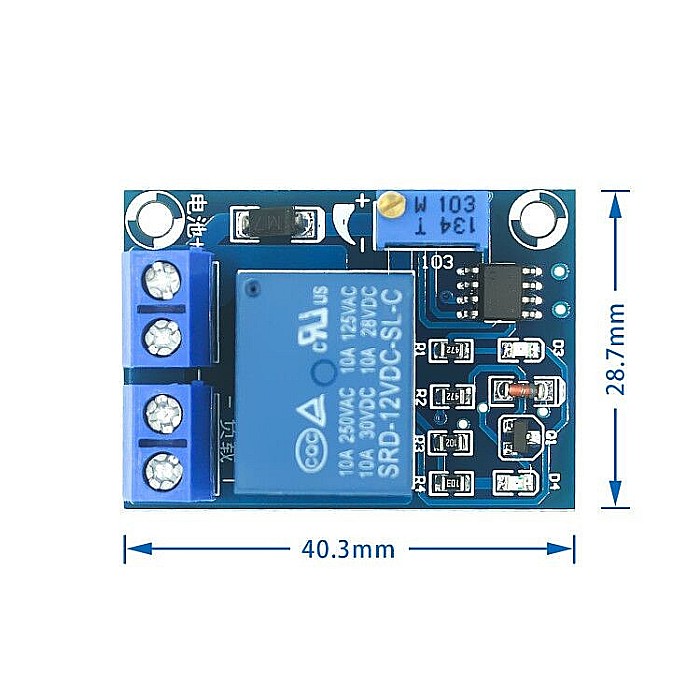 Modul comutator 12V DC tensiune scazuta baterie [3]