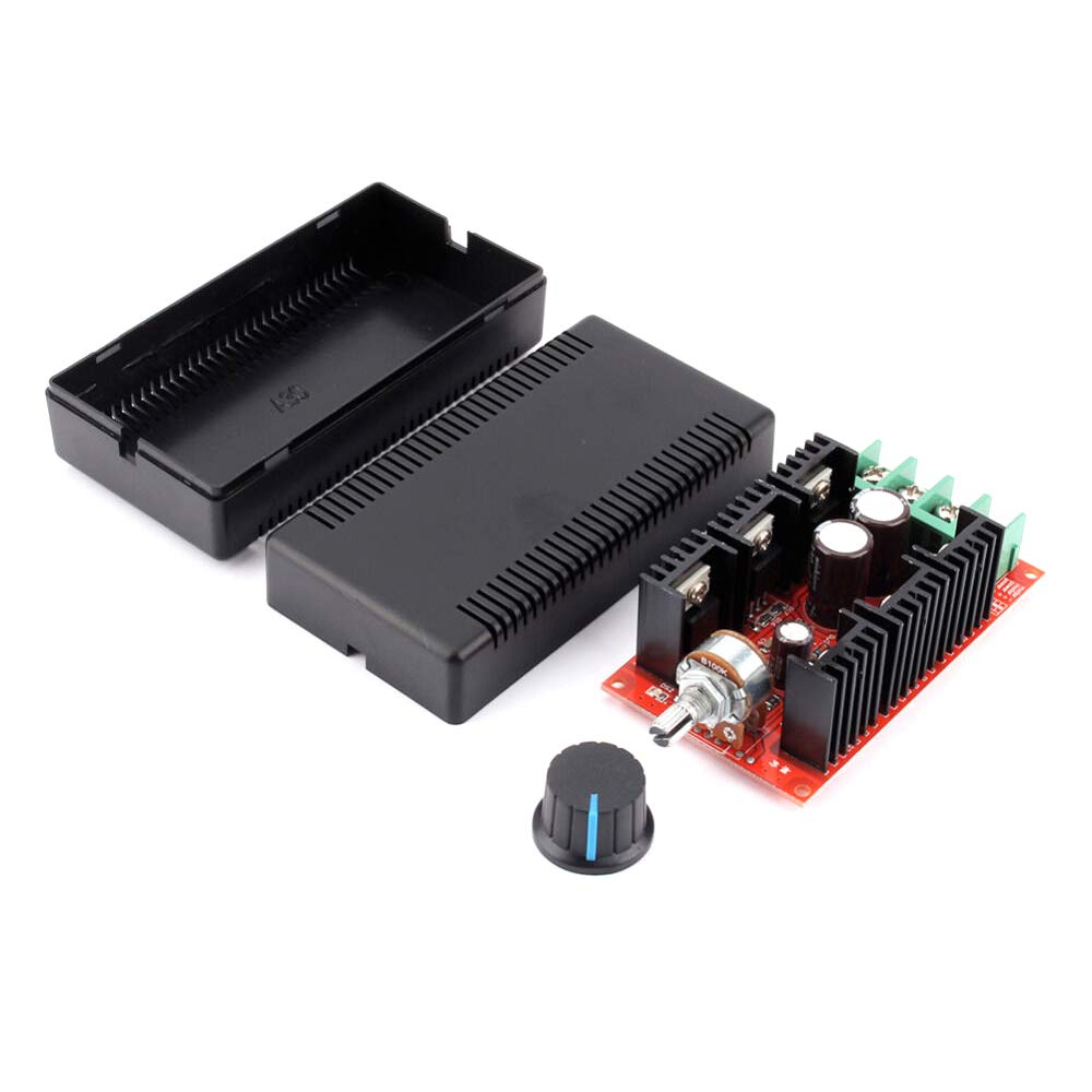 Modul control viteza motor 9–50V, 2000W, 40A, cu carcasa (regulator turatie) [4]