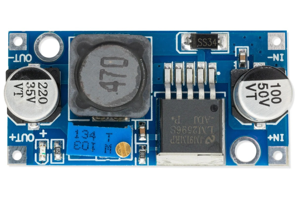Modul DC-DC step-down LM2596 3-40V la 1.5-33V ajustabil [3]