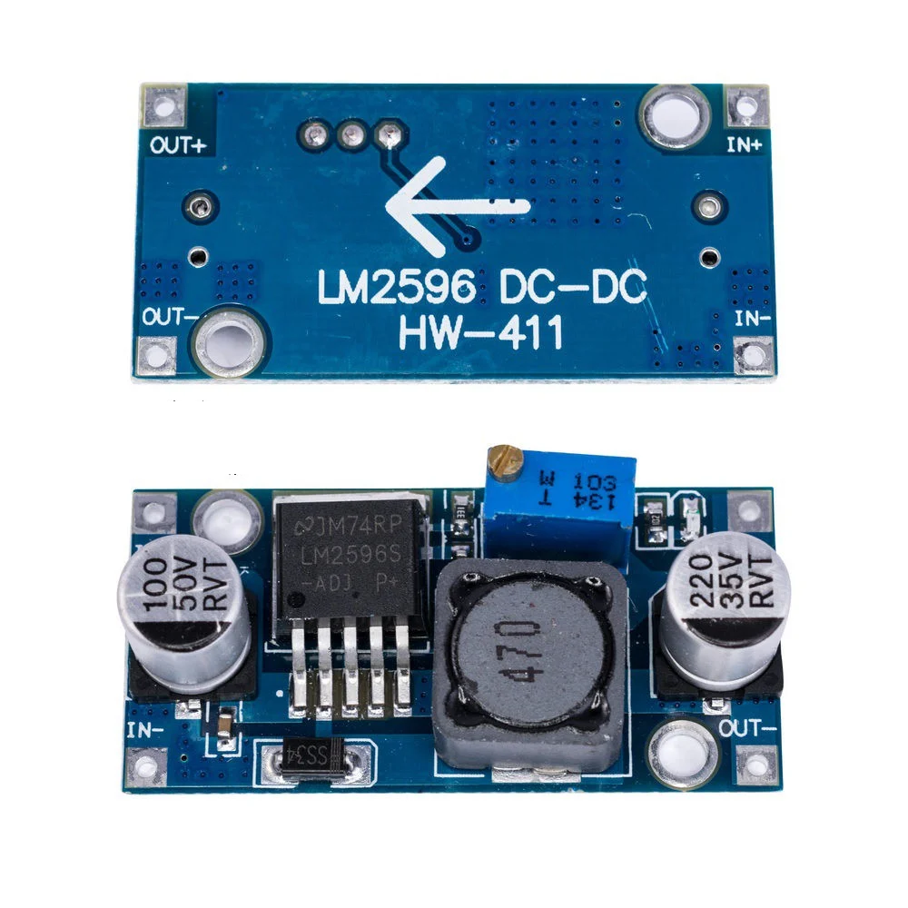 Modul DC-DC step-down LM2596 3-40V la 1.5-33V ajustabil [2]
