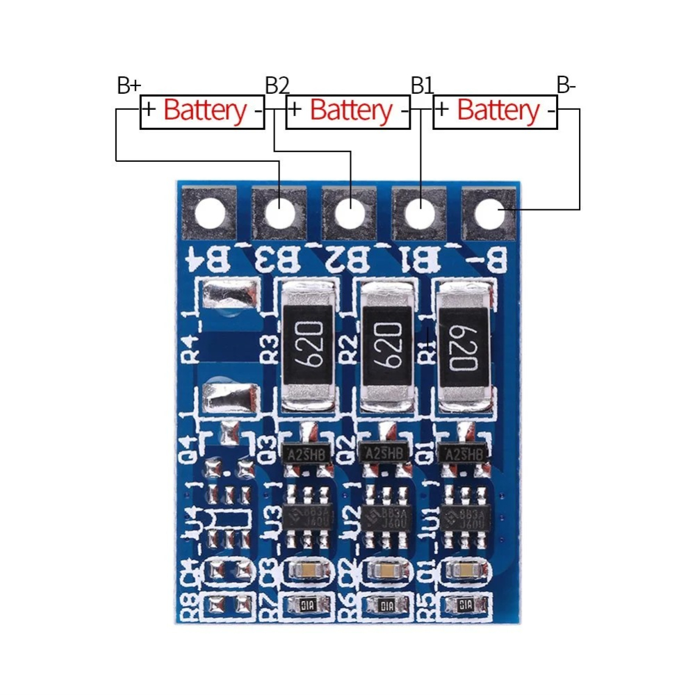 Modul de balansare 3S pentru baterii Li-ion (12.6V) [2]
