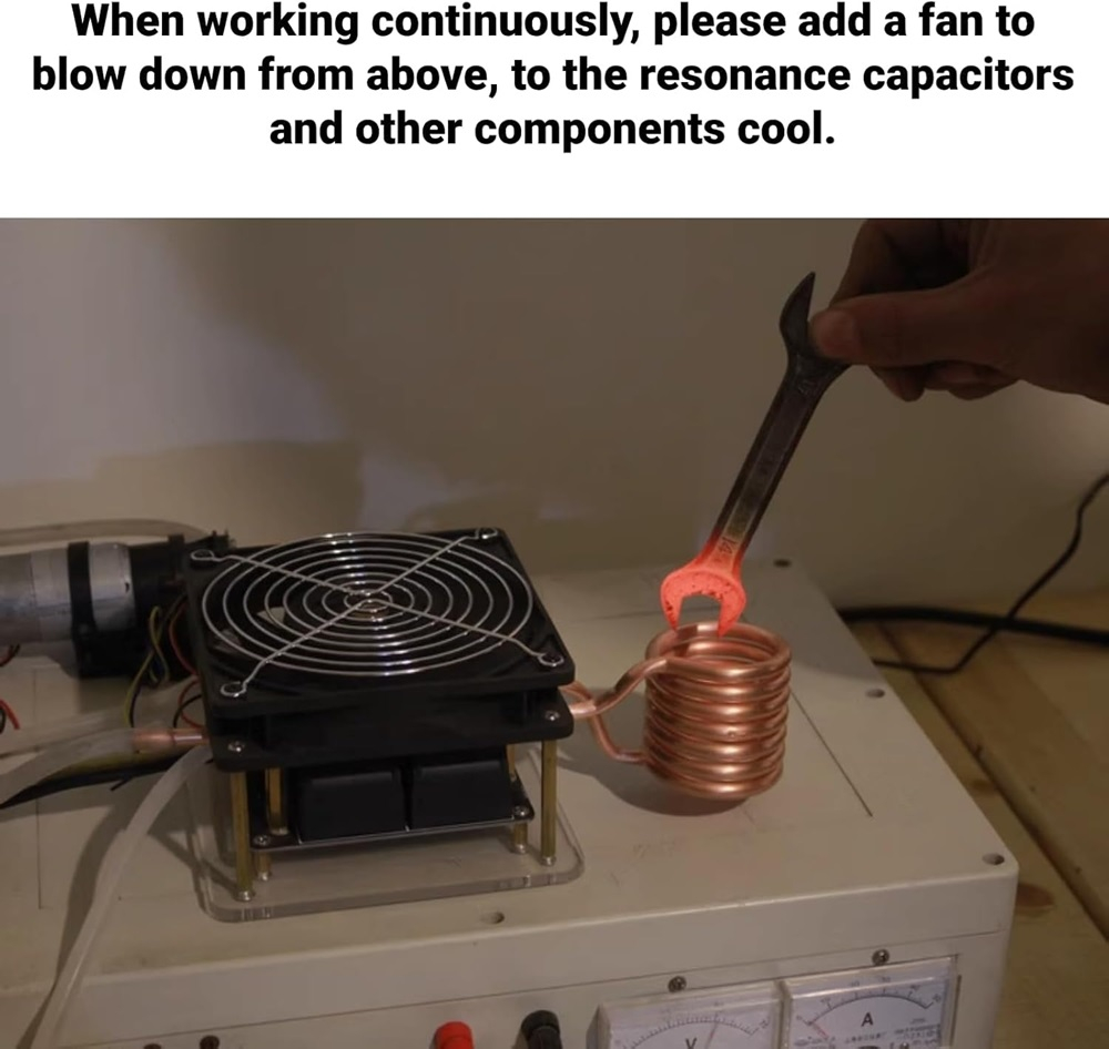 Modul de incalzire prin inductie ZVS 20A 1000W 12-48V [5]