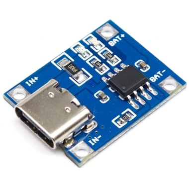 Modul incarcare acumulatori litiu TP4056 1A USB tip C [3]