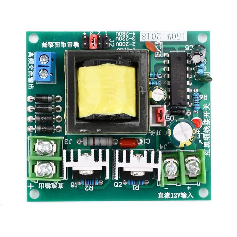 Modul invertor 12V DC la 110V/200V/220V/280V, 150W, iesiri AC/DC, selectare prin jumper [2]