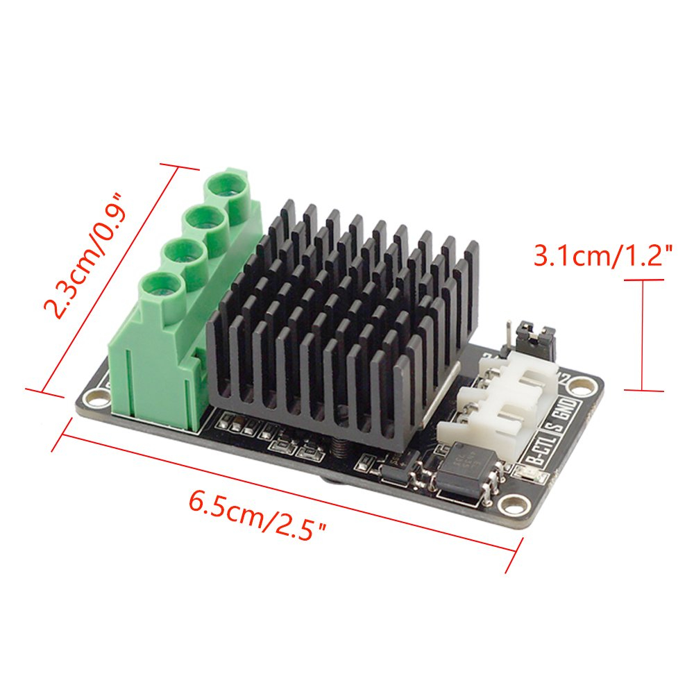 Modul MOSFET 30A 12-24V pentru pat incalzit imprimanta 3D [3]