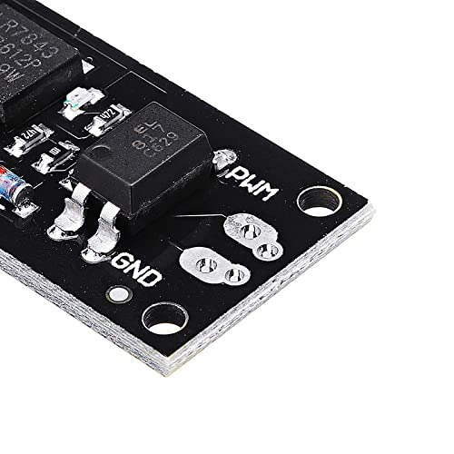 Modul MOSFET LR7843 cu optocuplor, 30V, control PWM 3V/5V [3]