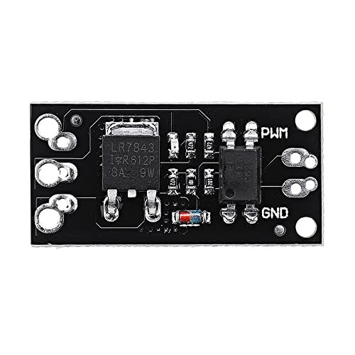 Modul MOSFET LR7843 cu optocuplor, 30V, control PWM 3V/5V [2]