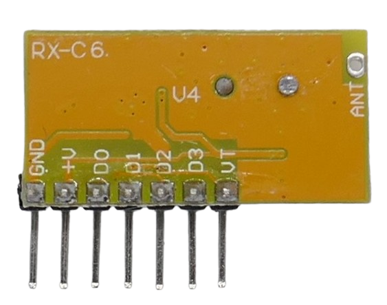 Modul receptor RF RXC6 433MHz cu decodare [2]