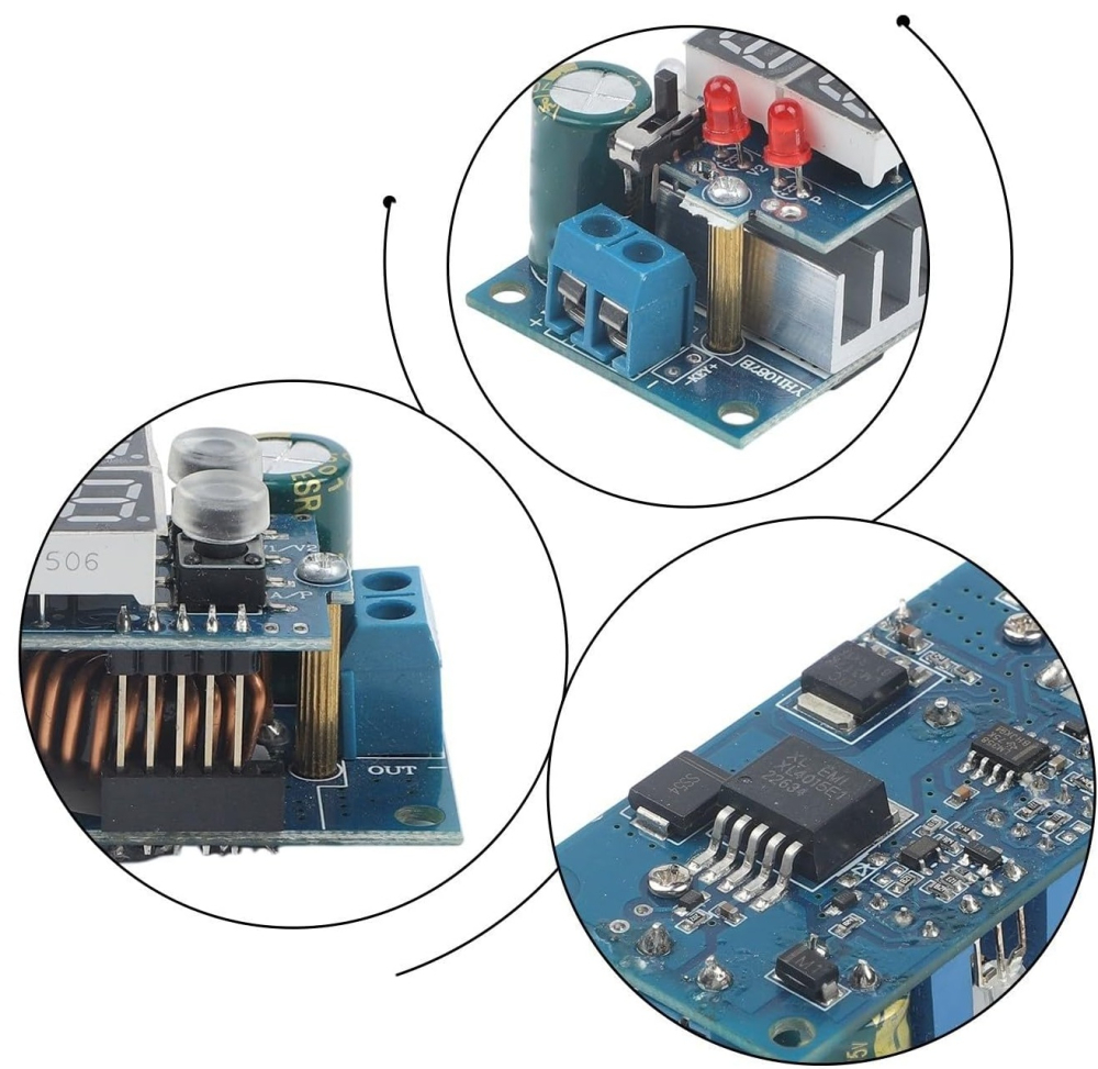 Modul regulator solar MPPT cu afisaj, 6-36V, 5A, reglabil [2]