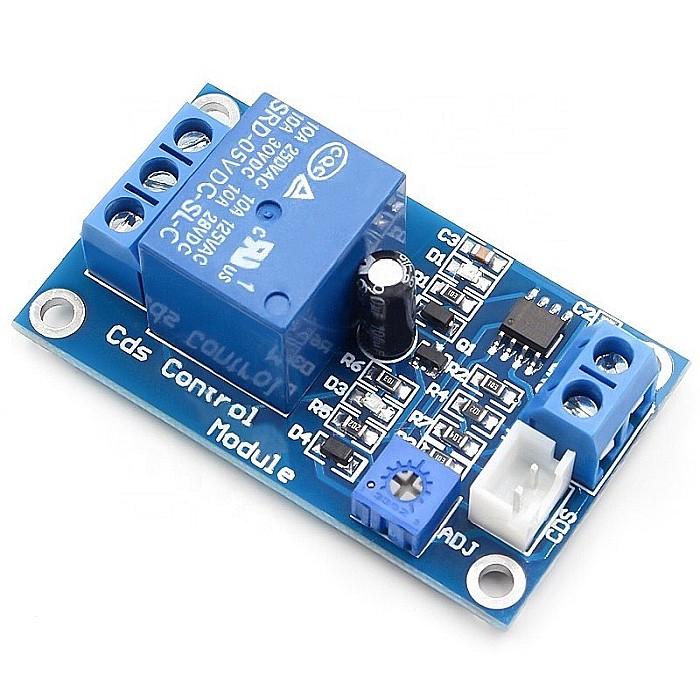 Modul senzor lumina XH-M131 12V, cu releu si fotorezistenta [2]