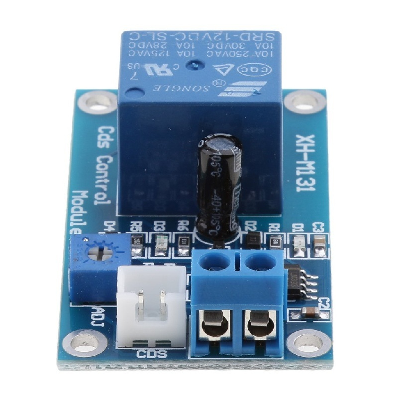 Modul senzor lumina XH-M131 12V, cu releu si fotorezistenta [3]