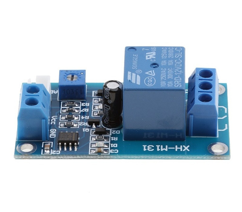 Modul senzor lumina XH-M131 12V, cu releu si fotorezistenta [2]