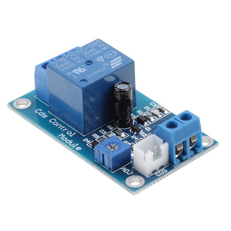 Modul senzor lumina XH-M131 12V, cu releu si fotorezistenta [4]
