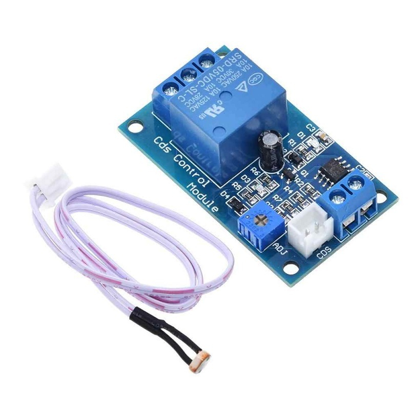 Modul senzor lumina XH-M131 5V, cu releu si fotorezistenta [2]