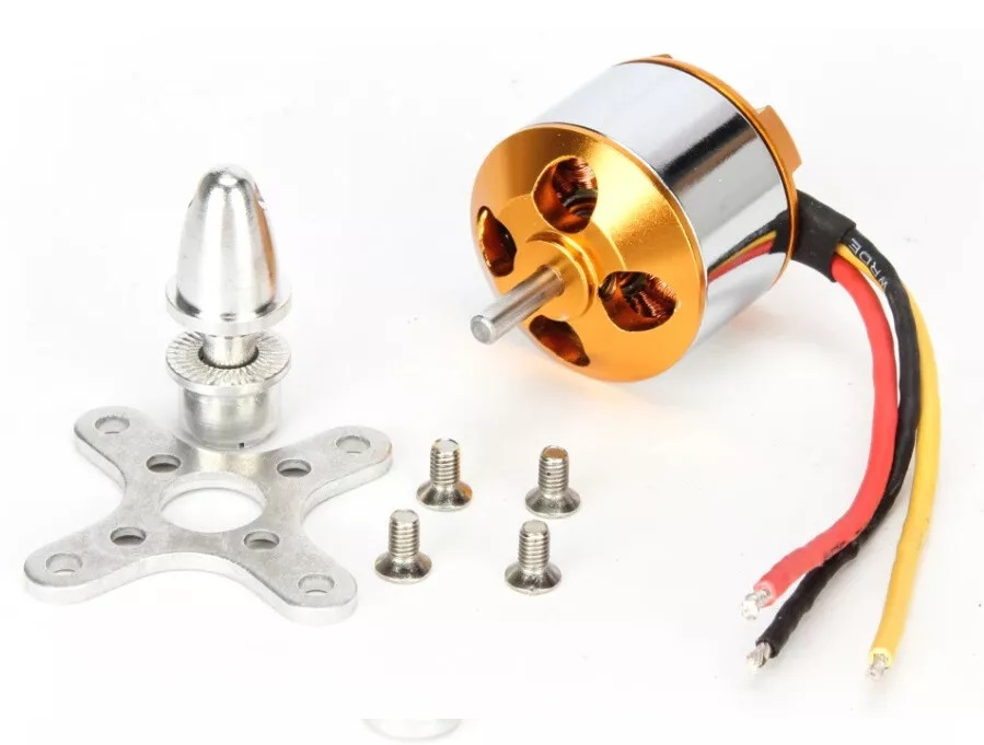 Motor brushless 1000KV, A2212/13T pentru drone si aeromodele [5]