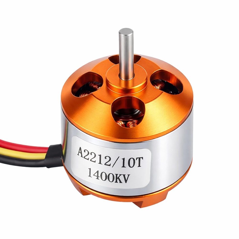 Motor brushless A2212/10T 1400KV, 11.1V, ax 3.17mm [3]