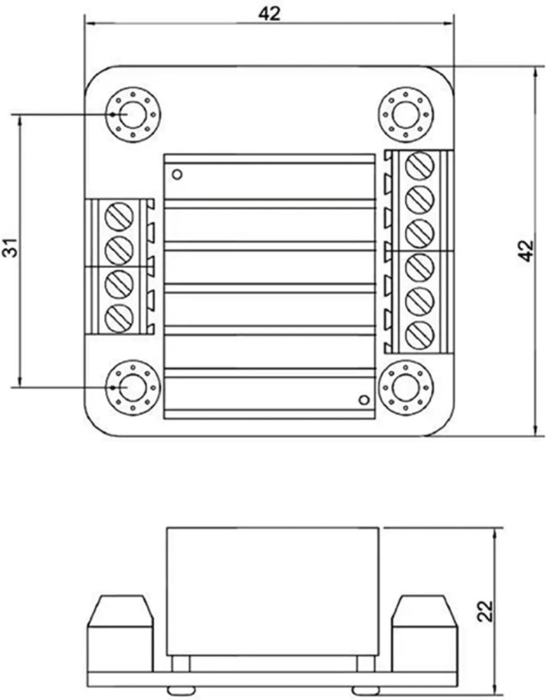 Motor pas cu pas NEMA 17 17HS2408S, 0.6A, 12N.cm [6]