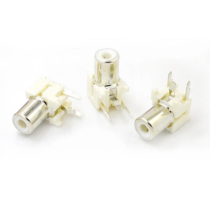 Mufa audio RCA AV single hole 3 pini [4]