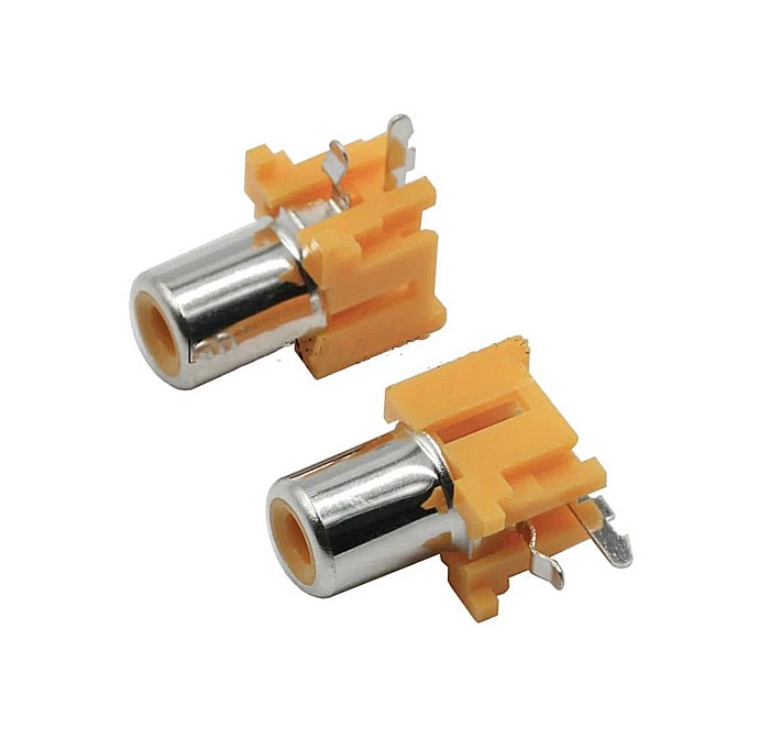 Mufa audio RCA AV single hole 3 pini [3]