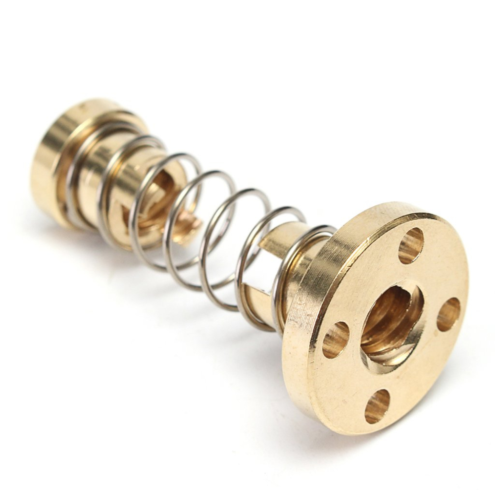 Piulita anti-backlash T8x8 cu arc pentru surub trapezoidal, pas 2mm, avans 8mm [3]